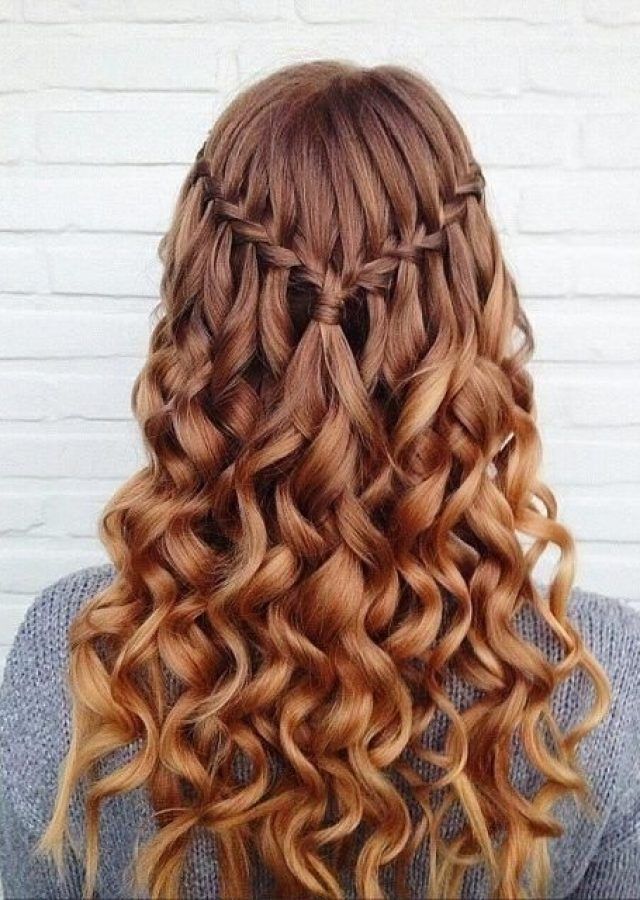 15 Best Collection of French Braid Hairstyles with Curls