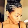 Updo Hairstyles For Natural Hair African American (Photo 2 of 15)