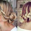 Messy Rope Braid Updo Hairstyles (Photo 13 of 25)