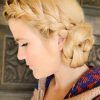 Messy Rope Braid Updo Hairstyles (Photo 8 of 25)