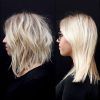 Blonde Textured Haircuts With Angled Layers (Photo 7 of 25)