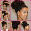 Updo Hairstyles For Super Curly Hair (Photo 1 of 15)