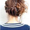 Messy Bun With French Braids (Photo 14 of 15)