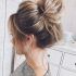 15 Ideas of Quick Messy Bun Updo Hairstyles