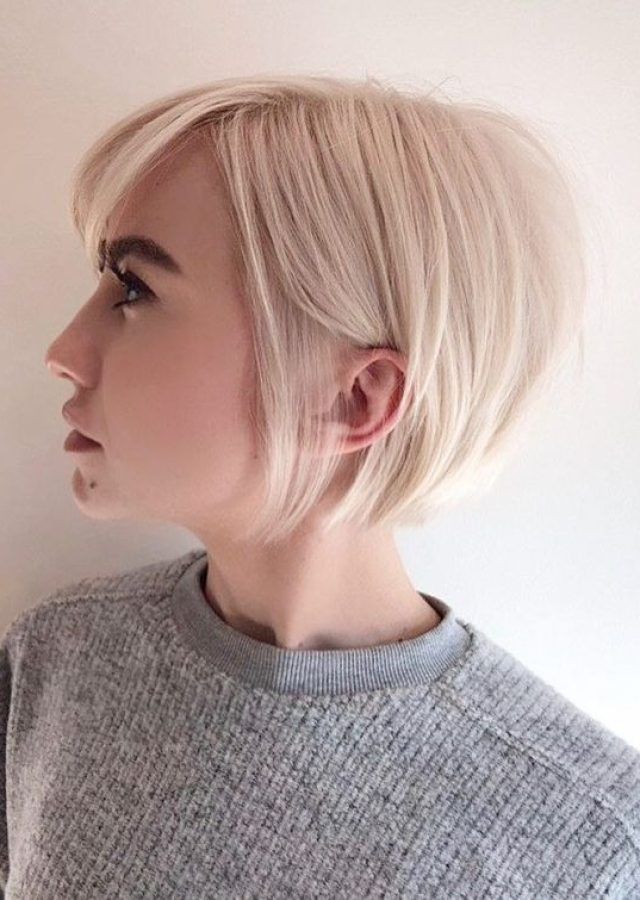 Top 25 of Sleek Blonde Bob Haircuts with Backcombed Crown