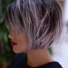 Choppy Brown And Lavender Bob Hairstyles (Photo 7 of 25)