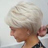 Sleek Metallic-White Pixie Bob Haircuts (Photo 3 of 25)