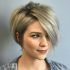 Top 25 of Short Razored Blonde Bob Haircuts with Gray Highlights