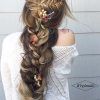 Messy Curly Mermaid Braid Hairstyles (Photo 18 of 25)