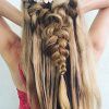 Double Half-Up Mermaid Braid Hairstyles (Photo 25 of 25)