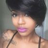 African-American Messy Ashy Pixie Hairstyles (Photo 24 of 25)