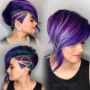 Edgy Purple Tinted Pixie Haircuts (Photo 23 of 25)