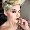 Flipped Up Platinum Blonde Pixie Haircuts (Photo 9 of 25)