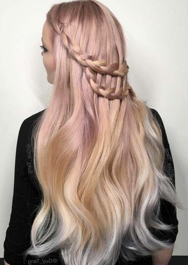 15 Inspirations Long Braided Flowing Hairstyles