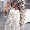 Mermaid Fishtail Hairstyles With Hair Flowers (Photo 22 of 25)