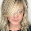 Side-Swept Feathered Bangs Hairstyles (Photo 7 of 25)