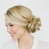 French Braid Crown And Bun Updo (Photo 10 of 15)