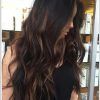 Long Dark Hairstyles With Blonde Contour Balayage (Photo 17 of 25)