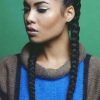 Pigtails Braids With Rings For Thin Hair (Photo 14 of 15)