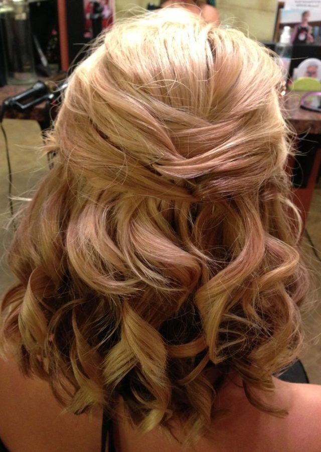  Best 15+ of Wedding Hairstyles for Short Length Hair Down