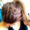 Brunette Ponytail Hairstyles With Braided Bangs (Photo 15 of 25)