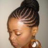 Cornrows Upstyle Hairstyles (Photo 7 of 15)