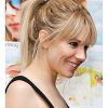 Low Loose Pony Hairstyles With Side Bangs (Photo 19 of 25)