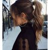 Messy Voluminous Ponytail Hairstyles With Textured Bangs (Photo 3 of 25)
