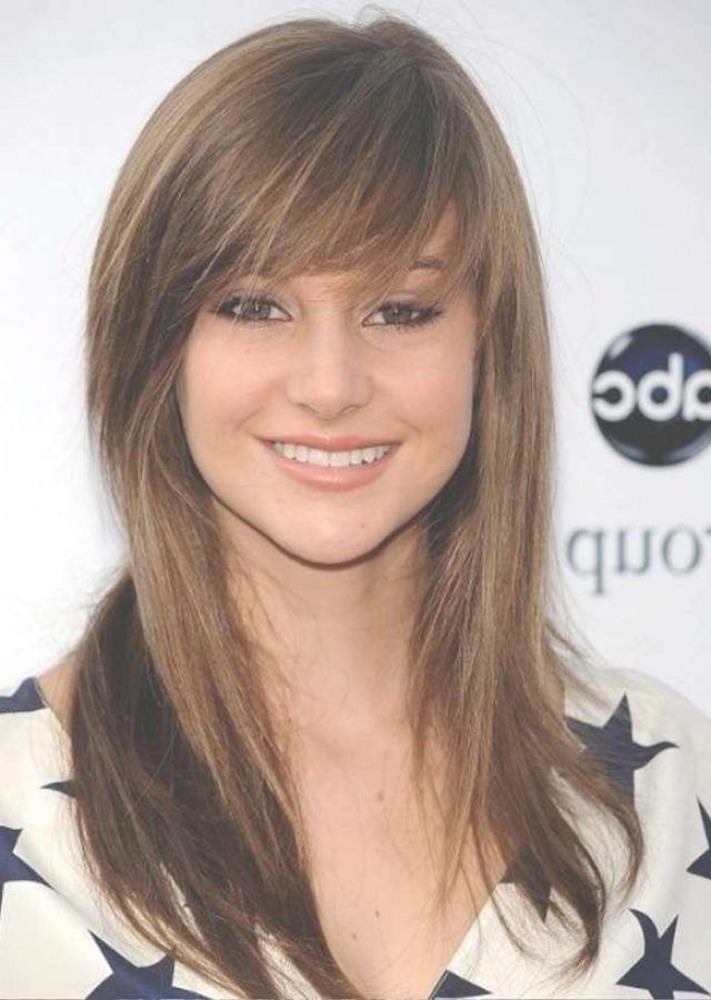 Top 25 of Medium Hairstyles with Side Bangs and Layers