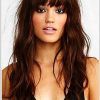 Side-Swept Feathered Bangs Hairstyles (Photo 23 of 25)