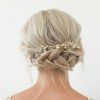 Embellished Caramel Blonde Chignon Bridal Hairstyles (Photo 2 of 25)