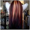Long Hairstyles Red Highlights (Photo 15 of 25)