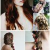 Bohemian Curls Bridal Hairstyles With Floral Clip (Photo 6 of 25)