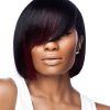 Long Bob Hairstyles With Bangs Weave (Photo 11 of 25)