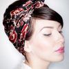Short Hairstyles With Hair Scarf (Photo 4 of 25)