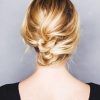 Low Messy Chignon Bridal Hairstyles For Short Hair (Photo 16 of 25)