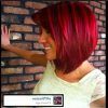 Bright Red Bob Hairstyles (Photo 3 of 25)
