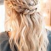 Medium Half Up Half Down Bridal Hairstyles With Fancy Knots (Photo 7 of 25)