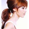 Low Loose Pony Hairstyles With Side Bangs (Photo 18 of 25)