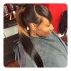 Weaved Polished Pony Hairstyles With Blunt Bangs (Photo 10 of 25)