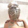 Upside Down Braid And Bun Prom Hairstyles (Photo 18 of 25)