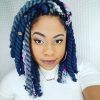 Blue Twisted Yarn Braid Hairstyles For Layered Twists (Photo 4 of 25)