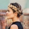 Halo Braid Hairstyles With Long Tendrils (Photo 9 of 26)