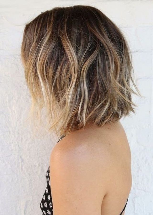 25 Best Collection of Ombre-ed Blonde Lob Hairstyles
