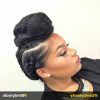 Naturally Textured Updo Hairstyles (Photo 1 of 25)