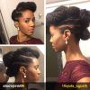 Naturally Textured Updo Hairstyles (Photo 4 of 25)
