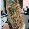 Curled Half-Up Hairstyles (Photo 7 of 25)
