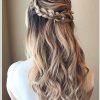 Long Half-Updo Hairstyles With Accessories (Photo 7 of 25)