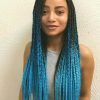 Blue And Gray Yarn Braid Hairstyles With Beads (Photo 2 of 25)