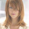 Medium Hairstyles With Side Swept Bangs And Layers (Photo 8 of 25)